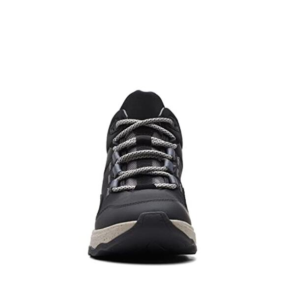 NWT Clarks Women’s Jaunt Lo Ankle Boot Black Leather Size 6 - Picture 6 of 7